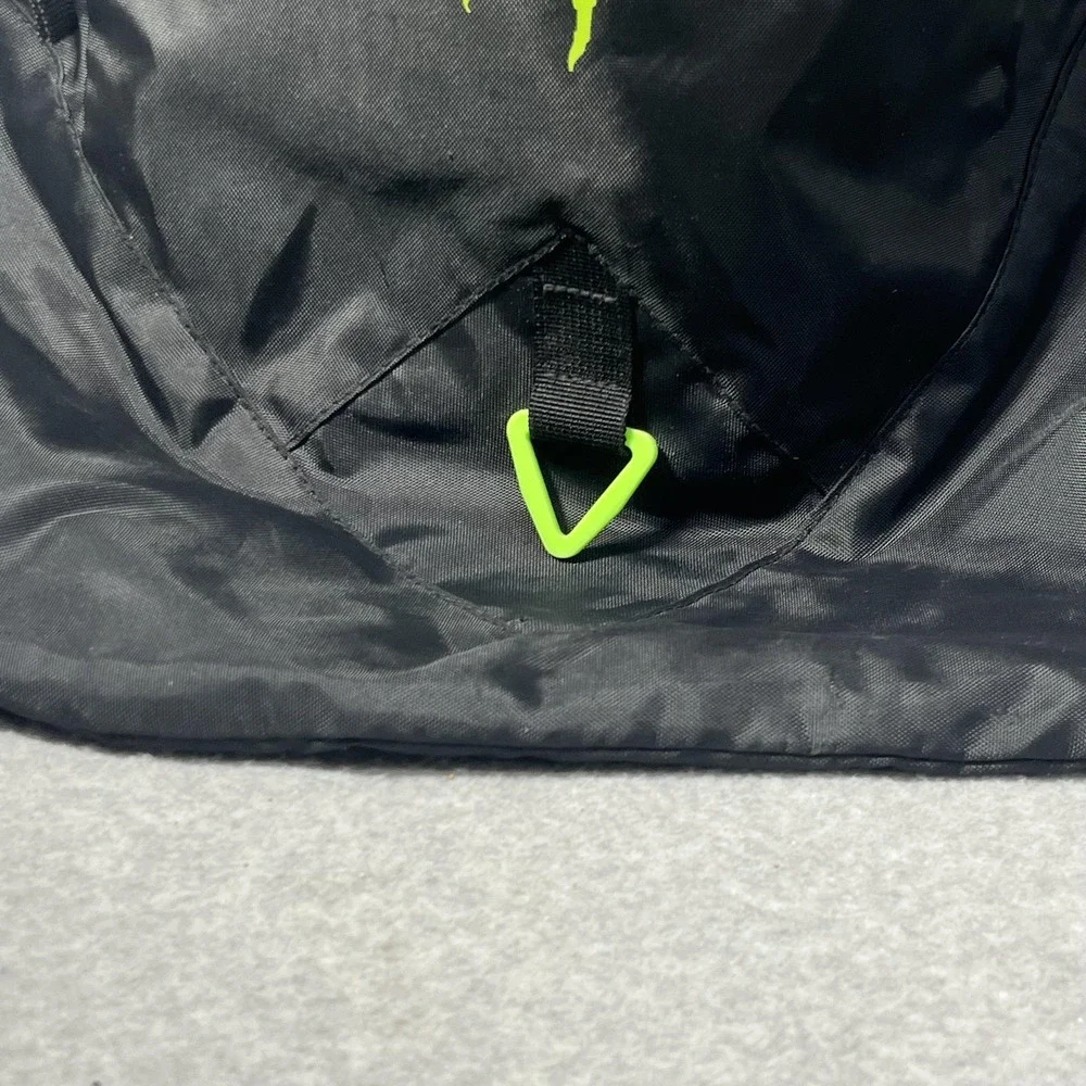 Monster‎ Energy Backpack Large Black Drawstring Gym Sports Logo Cinch Bag